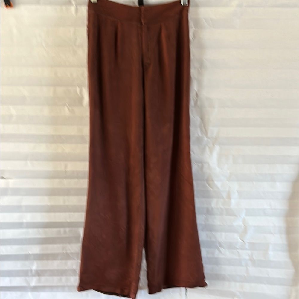 Banana Republic Women’s Brown Flat Front Dress Pants Trousers Business Casual